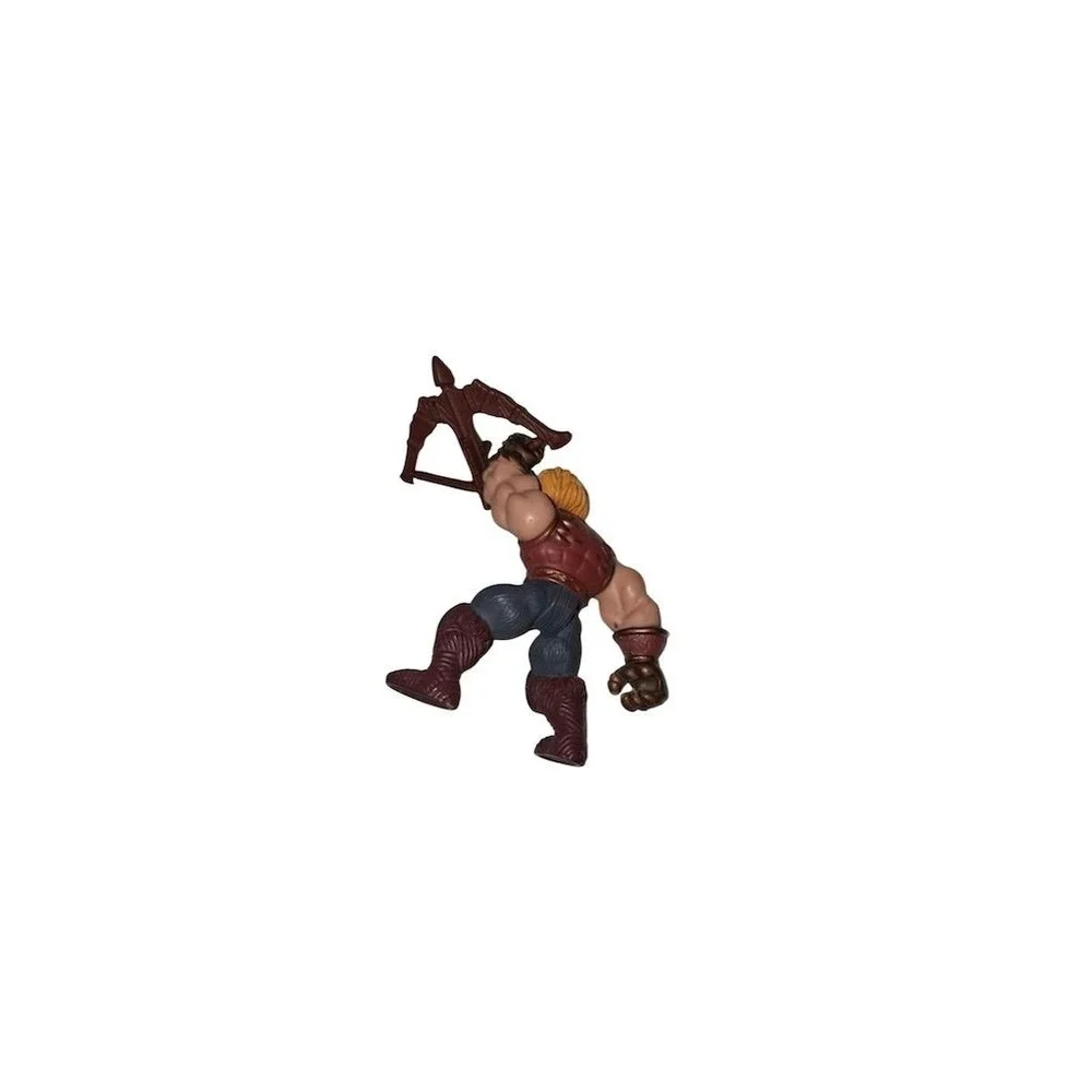 Vintage Warrior Action Figure with Movable Arms & Iconic Attire‎